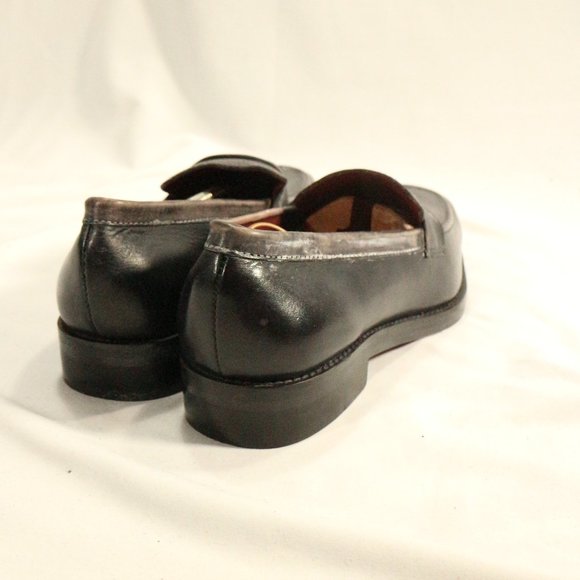 LETHATO Handcrafted Brushed Leather Mens Loafers Sz 11.5 US Men - Picture 6 of 12